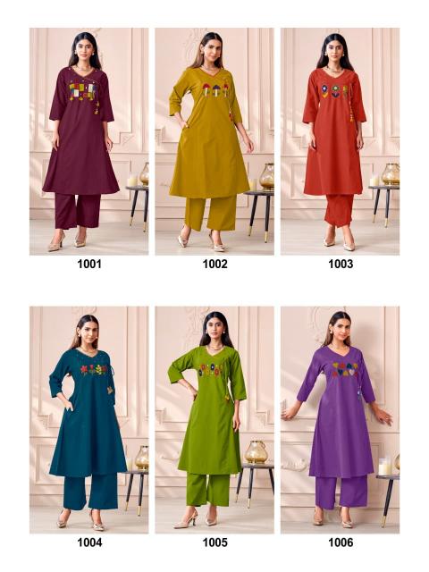 Shodashe titli ajrakh biba brand kurtis wholesale